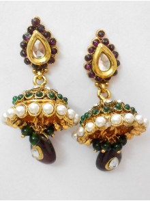 Polki Earrings